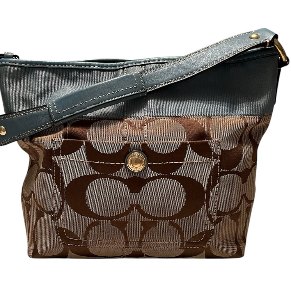 Coach Legacy Limited Edition Metallic Blue